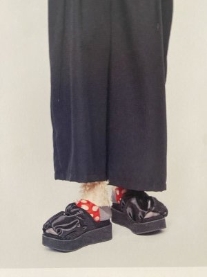 画像3: 50%off 2023SS　gomme　Pツイル　ストラップパンツ　3；ブラック　サイズ；M (3)