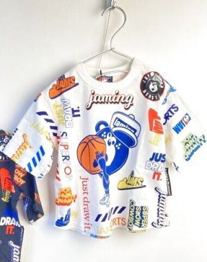 画像1: 50%off 　JAM　　ジャムスポーツTシャツ　　　カラー；ホワイト　　サイズ；120　　 (1)