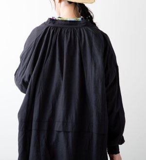 画像7: 40%off   VC　 レースギャザーワンピース   カラー；BLACK　サイズ；F (7)