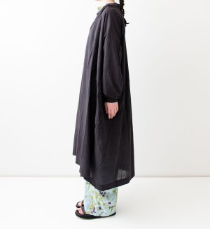 画像2: 40%off   VC　 レースギャザーワンピース   カラー；BLACK　サイズ；F (2)