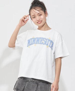 画像4: 30%off Lovetoxic カレッジロゴ990半T 53;サックス (4)