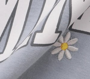 画像2: 30%off Lovetoxic カレッジロゴ990半T 53;サックス (2)