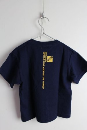 画像3: ☆Denim dungaree UnitA SQUARE LOGO TEE 4;紺 (3)