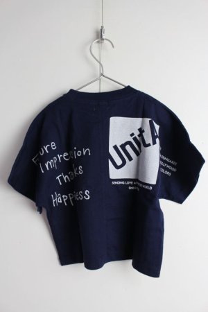 画像5: 30%off Denim dungaree UnitA WIDE TEE  4;紺 (5)