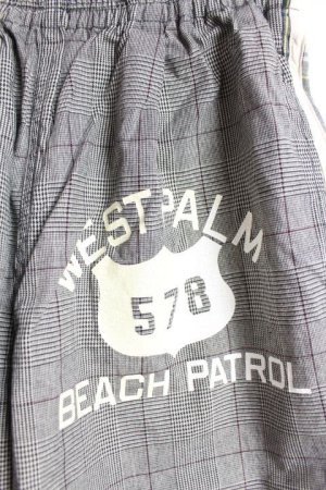 画像2: 50%off  　DENIMDUNGAREE　ギャバチェック イージー PN　3；グレー (2)