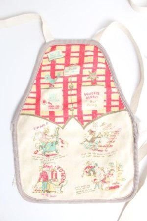 画像4: ☆DENIMDUNGAREE パイルエプロン  サイズ;F (4)