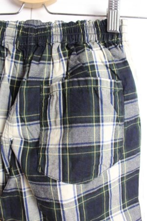 画像5: 50%off  　DENIMDUNGAREE　ギャバチェック イージー PN　3；グレー (5)