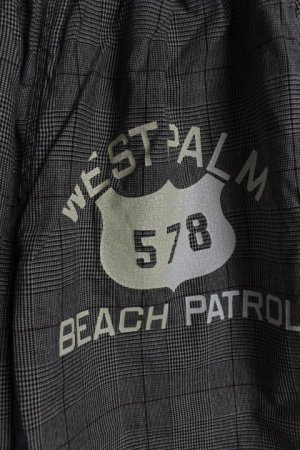 画像3: 50%off  　DENIMDUNGAREE　ギャバチェック イージー PN　3；グレー (3)