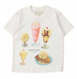 画像1: 40%off 2023春夏　GTH　 ビンテージテンジク　SWEETS　RIOT　TEE　1；白 (1)