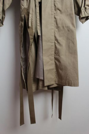 画像2: 50%off 2023AW gomme   コート 1ベージュ  サイズ;M (2)