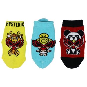 画像3: ☆2023秋冬　HYS MINI　　BABY 3Pソックス　10；ブラック (3)