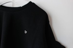 画像2: 40%off 2023秋冬 FITH   ステップテンジク フリルスリーブ L/S Tシャツ 2;黒 (2)