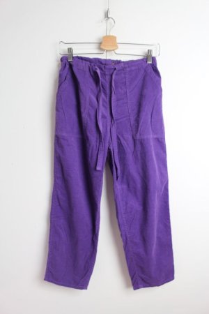 画像1: 30%off  ALL HOURS 　コーデュロイパンツ　C.Parple　　サイズ；1 (1)