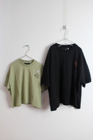 画像1: 40%off 2023AW nunuforme 　ヌヌフォルム  　風船inuinu刺繍T　 (1)