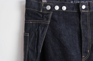 画像2: GTH　デニム ラップ PN　4；紺 (2)