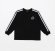 画像1: 30%off XLARGE KIDS 　ラインゴリラ刺しゅう長袖Ｔシャツ　　80；クロ (1)