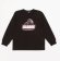 画像1: 30%off XLARGE KIDS 　スランテッドゴリラ長袖Tシャツ　80；黒 (1)