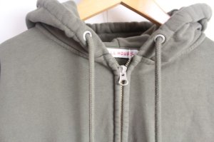 画像3: 30%off  ALL HOURS 　12.7oz HEAVY WEIGHT SWEAT   PARKER    パーカー　D.DARK　BEIGE (3)