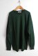 画像1: 30%off  ALL HOURS 　6.0oz NORTH AMERICAN COTTON 　Long Tee　GREEN　　SIZE3 (1)