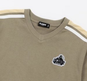 画像3: 40%off XLARGE KIDS  ラインゴリラ刺しゅう長袖Tシャツ  80;クロ (3)