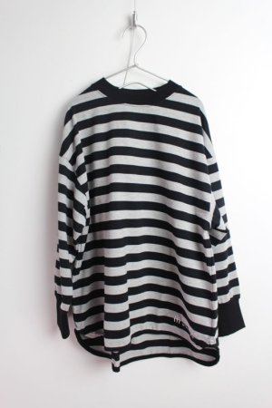 画像1: 30%off ハイキング　　sad tunic 　502；ボーダーグレー (1)
