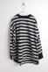 画像1: 30%off ハイキング　　sad tunic 　502；ボーダーグレー (1)
