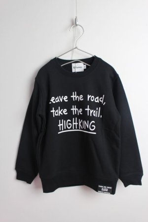 画像1: 30%off ハイキング　confidence スウェット　　050；black (1)