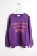 画像1: 30%off ハイキング　confidence スウェット　　102；purple (1)