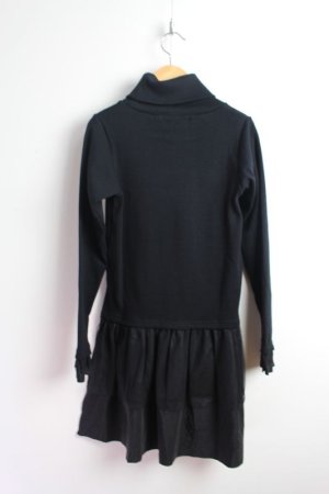 画像4: 50%off 2023AW nunuforme  ヌヌフォルム   ハイネックフリルT  カラー;BLACK  (4)