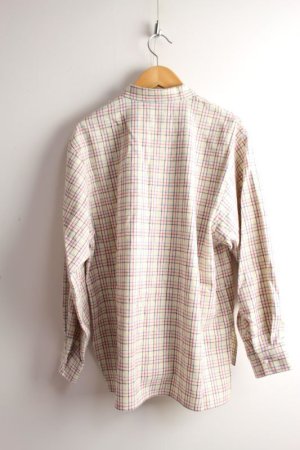 画像4: 50%off 2023AW nunuforme  ヌヌフォルム  シャギーチェックシャツ   White サイズ;2(163cm) (4)