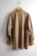 画像4: 40%off 2023AW nunuforme 　ヌヌフォルム 　シャギーチェックシャツ    brown (4)