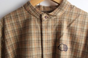 画像2: 50%off 2023AW nunuforme  ヌヌフォルム  シャギーチェックシャツ    brown  サイズ;2(163cm) (2)
