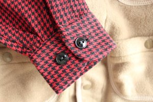 画像4: 50%off  　DENIMDUNGAREE　    チドリゴウシ　JK　16；ベージュ (4)