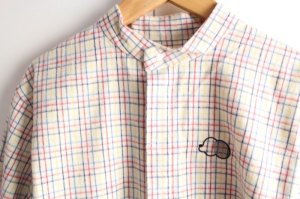 画像2: 50%off 2023AW nunuforme  ヌヌフォルム  シャギーチェックシャツ   White サイズ;2(163cm) (2)