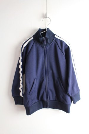 画像1: 30%off フランキーグロウ　KUMA EMBROIDERY PATCH TRACK JACKET 　　NAVY (1)