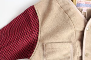 画像3: 50%off  　DENIMDUNGAREE　    チドリゴウシ　JK　16；ベージュ (3)