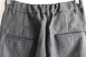 画像5: SWOON swoon/スーン ヘリンボーン ツイードパンツ(Charcoal) (5)