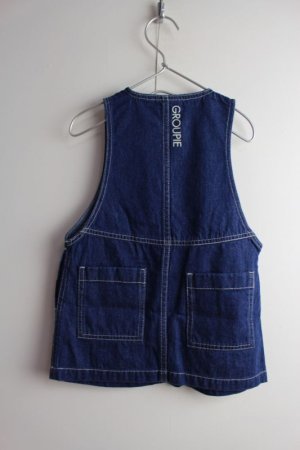 画像5: 40%off 2023秋冬　GC　デニム ヒザウエタケ ジャンパーSK　4；紺 (5)