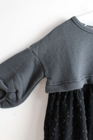 画像3: 40%off 2023秋冬　FITH    ローゲージウラケレイヤード ヒザシタタケ OP　17；チャコール　サイズ；BM (3)