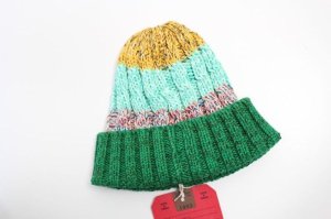 画像2: 50%off   DENIMDUNGAREE ミックス ニット CAP  (2)