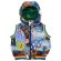 画像3: 30%off　HystericMini　DENIM PATCHWORK総柄 RVベスト　　10；ブラック (3)