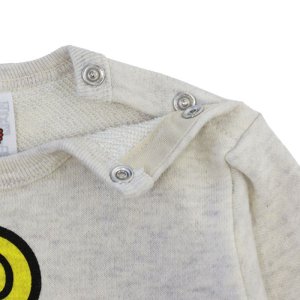 画像3: MY FIRST HYSTERIC MINI FACE ギミック カバーオール　16；オートミール　サイズ；FREE(70-80cm) (3)