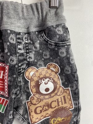 画像2: 50%off 　JAM　　ゴチデニム長パンツ   カラー；ブラック　　　サイズ；110 (2)