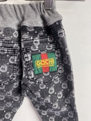 画像4: 50%off 　JAM　　ゴチデニム長パンツ   カラー；ブラック　　　サイズ；110 (4)