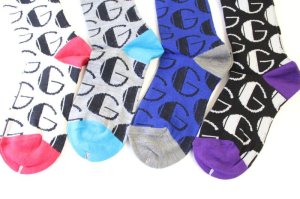 画像2: ☆gomme　Gモノグラムソックス　サイズ；F (2)