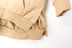 画像3: 40%off 2023秋冬　FITH  　ウラケ ZIP UP L/S パーカー　　16；ベージュ (3)