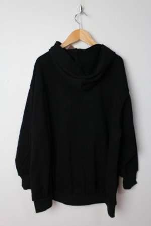 画像4: 40%off 2023秋冬 FITH   ウラケ ZIP UP L/S パーカー 2;黒 (4)