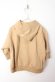 画像4: 40%off 2023秋冬　FITH  　ウラケ ZIP UP L/S パーカー　　16；ベージュ (4)