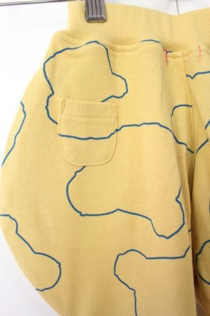 画像4: 50%off  フランキーグロウ FACE BEAR SWEAT PANTS YELLOW  サイズ;M (4)