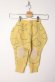 画像1: 40%off フランキーグロウ　FACE BEAR SWEAT PANTS　YELLOW (1)